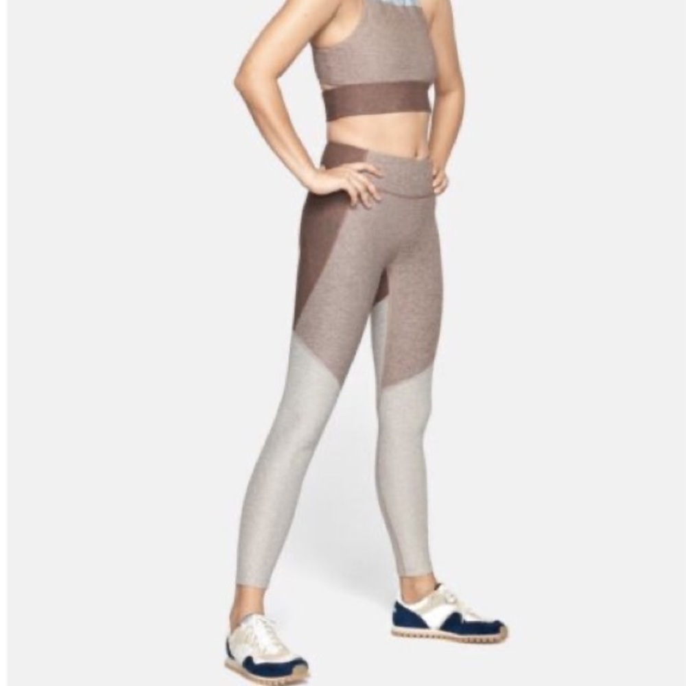 Outdoor Voices 7/8 Tri-tone Warmup Leggings - Medium